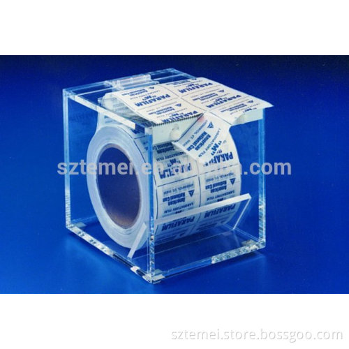 Clear Acrylic Parafilm Dispenser and Cutter for 4" Wide Film